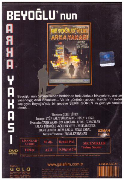 Beyoglunun Arka Sokakalari DVD